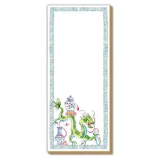 Rosanne Beck Collections Luxe Pad Mahjong Dragon BLue/chinoisiere Pots