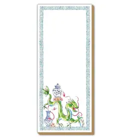 Rosanne Beck Collections Luxe Pad Mahjong Dragon BLue/chinoisiere Pots