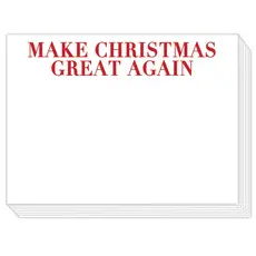 Rosanne Beck Collections Make Xmas Great Again mini Slab Pad