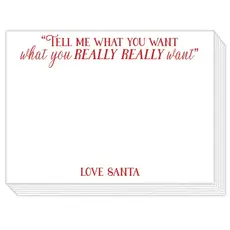Rosanne Beck Collections Tell me what you want Mini Slab Pad
