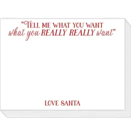 Rosanne Beck Collections Tell me what you want Mini Slab Pad