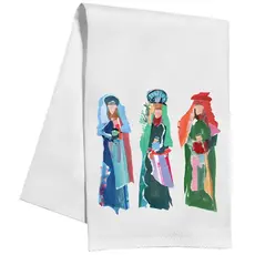 Rosanne Beck Collections Kitchen Towel-Wisemen Trio