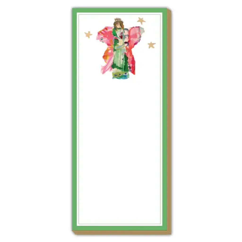 Rosanne Beck Collections Luxe  Green Angel Skinny Notepad