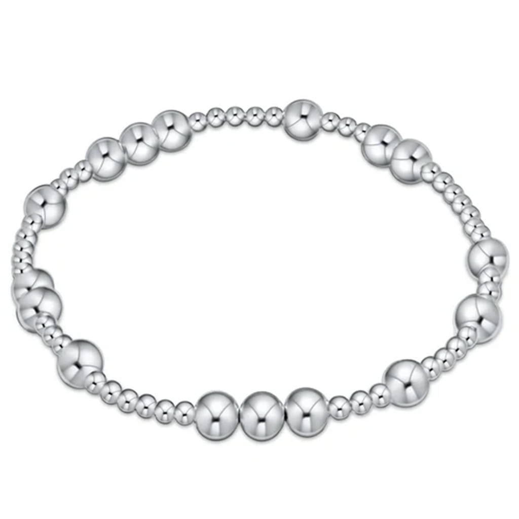 ENewton Design Extends - Hope Unwritten 5mm Bead Bracelet - Sterling