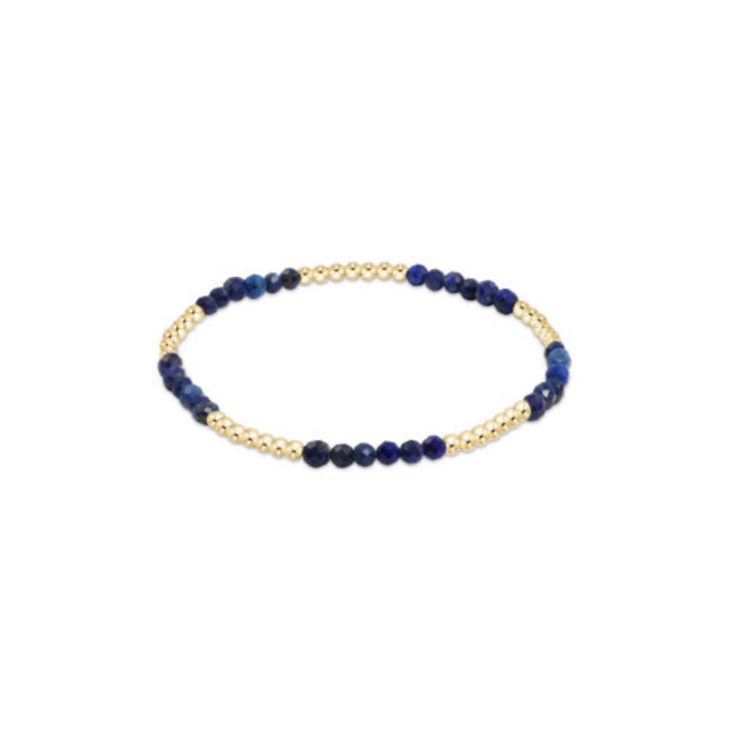 ENewton Design Blissful Pattern 2.5mm Bead Bracelet - Lapis