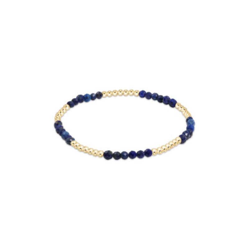 ENewton Design Blissful Pattern 2.5mm Bead Bracelet - Lapis