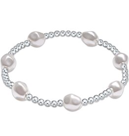 ENewton Design Admire Sterling 3mm Bead Bracelet-Pearl