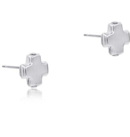 ENewton Design SIGNATURE CROSS STERLING STUD - STERLING