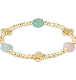 ENewton Design ADMIRE GOLD 3MM BEAD BRACELET - HOT MESS SS25