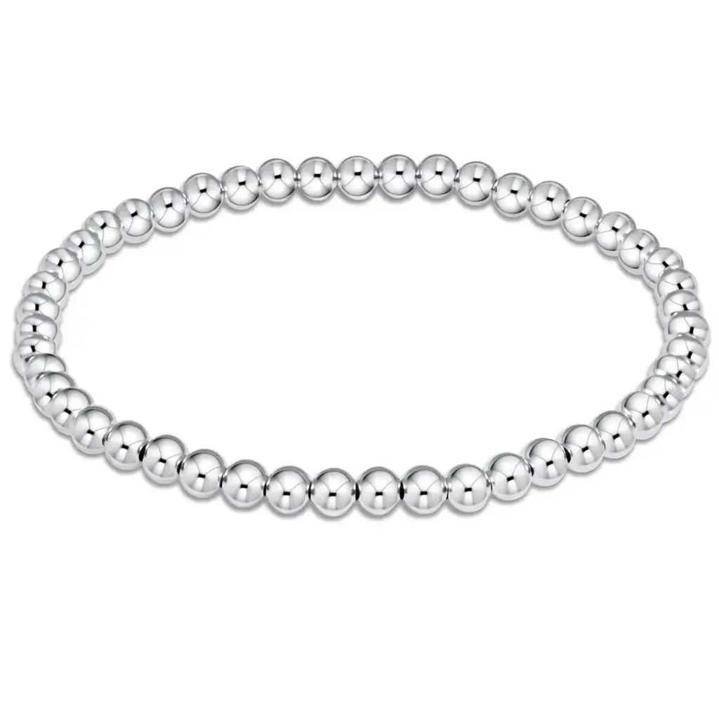 ENewton Design Extends - Classic Sterling 4MM Bead Bracelet