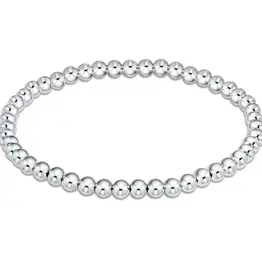 ENewton Design Extends - Classic Sterling 4MM Bead Bracelet