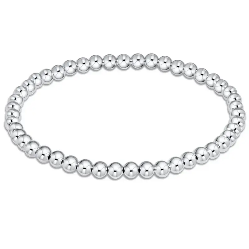 ENewton Design Extends - Classic Sterling 4MM Bead Bracelet