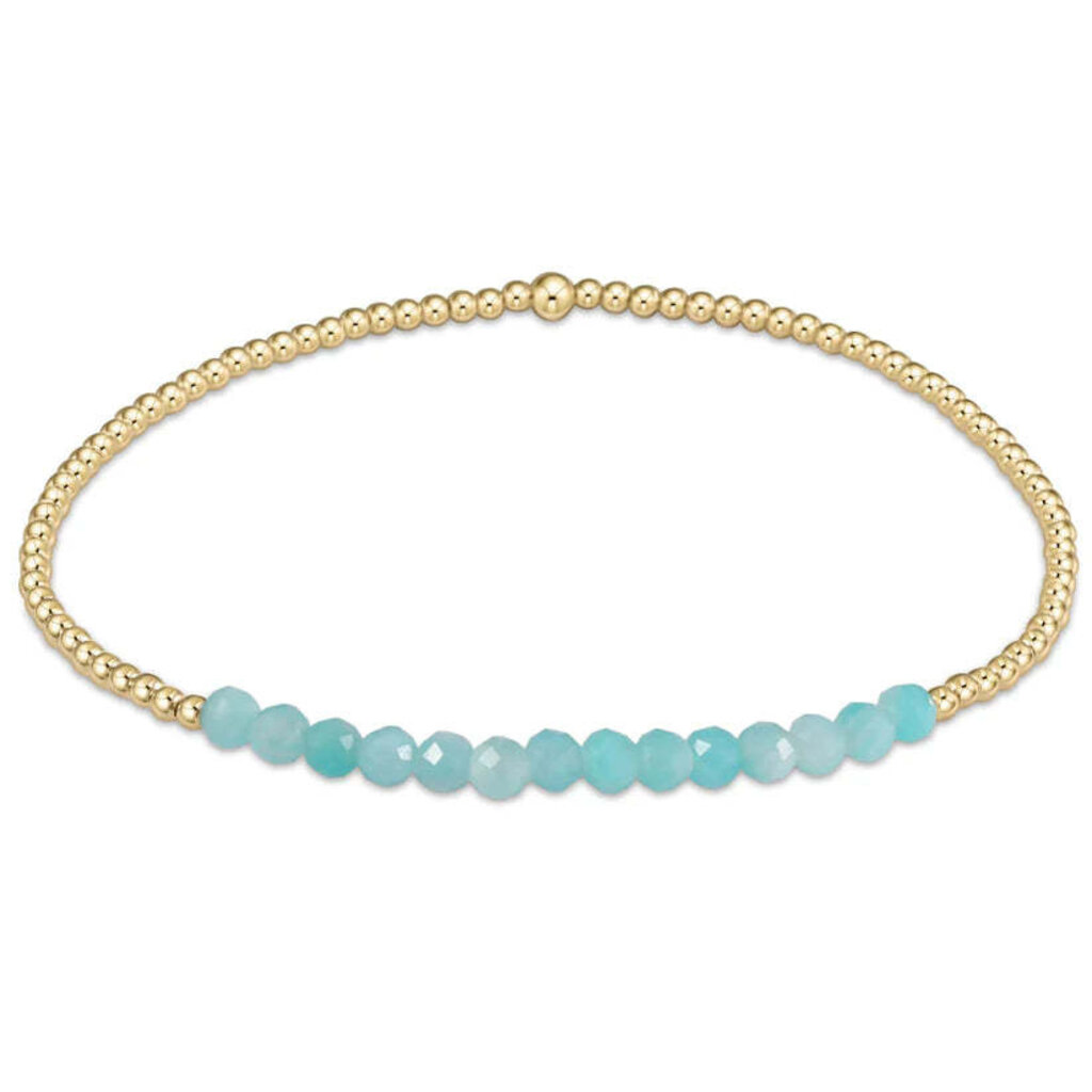 ENewton Design Gold Bliss 2mm Amazonite
