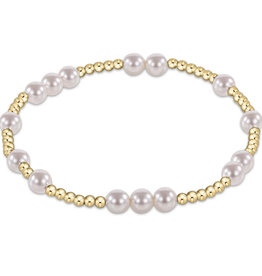 ENewton Design Hope Unwritten 5mm Bead Bracelet-Pearl