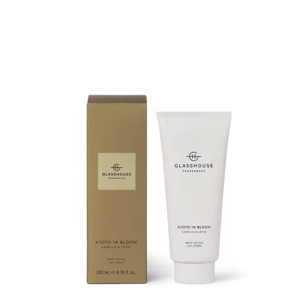 Glasshouse Fragrances KYOTO in Bloom, 6.7 oz Body Lotion