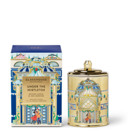 Glasshouse Fragrances GF 13.4 oz. Candle - Christmas - Under The Mistletoe