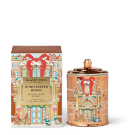 Glasshouse Fragrances GF 13.4 oz. Candle - Christmas - Gingerbread House