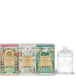 Glasshouse Fragrances Christmas Trio Candles 2.1oz