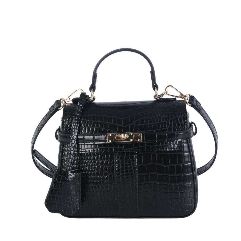 Lisi Lerch Celine Croc Handbag - black