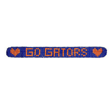 Go Gators Beaded Bracelet