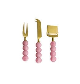 Beatriz Ball RESIN Sorbet Cheese Set of 3 ( Raspberry)