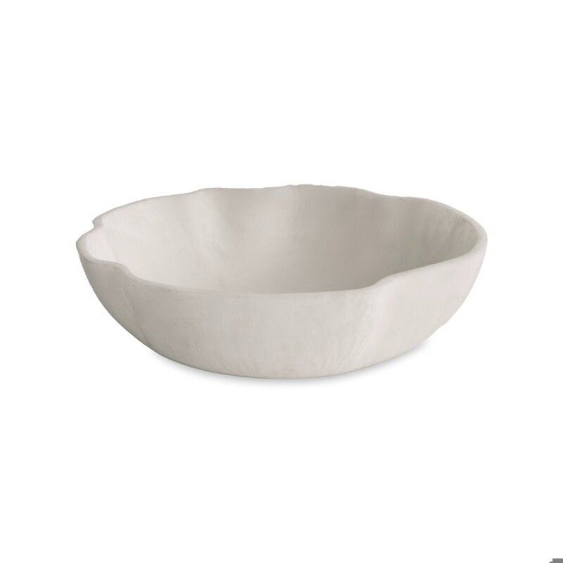 Beatriz Ball RESIN Sorbet Large Wavy Round Bowl ( Coconut)