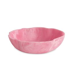 Beatriz Ball RESIN Sorbet Large WavyRound Bowl ( Raspberry)