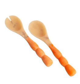 Beatriz Ball RESIN Sorbet Salad Servers( Tangerine)