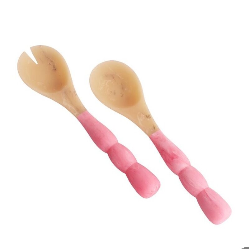 Beatriz Ball RESIN Sorbet Salad Servers( Raspberry)