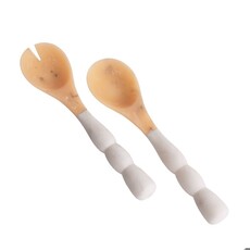Beatriz Ball RESIN Sorbet Salad Servers ( Coconut)