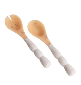 Beatriz Ball RESIN Sorbet Salad Servers ( Coconut)