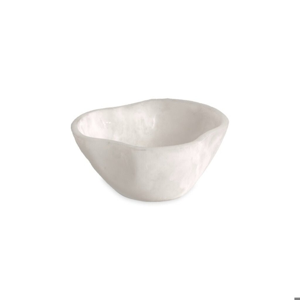 Beatriz Ball RESIN Sorbet Mini Wavy Round Bowl ( Coconut)