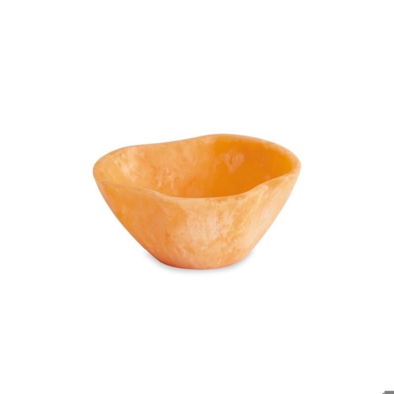 Beatriz Ball RESIN Sorbet Mini Wavy Round Bowl ( Tangerine)