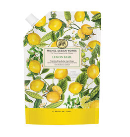Michel Design Works Lemon Basil Foaming Soap Refill
