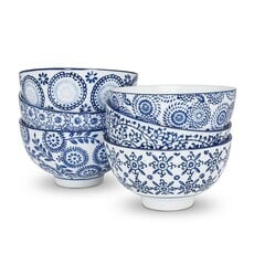 Blue/White Rice Bowl-4"D