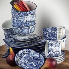 Blue/White Rice Bowl-4"D