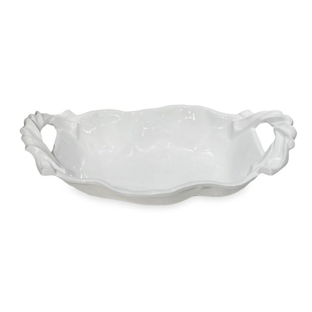 Beatriz Ball VIDA Sasha Medium Bowl with Handles (White)