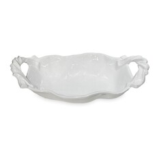 Beatriz Ball VIDA Sasha Medium Bowl with Handles (White)