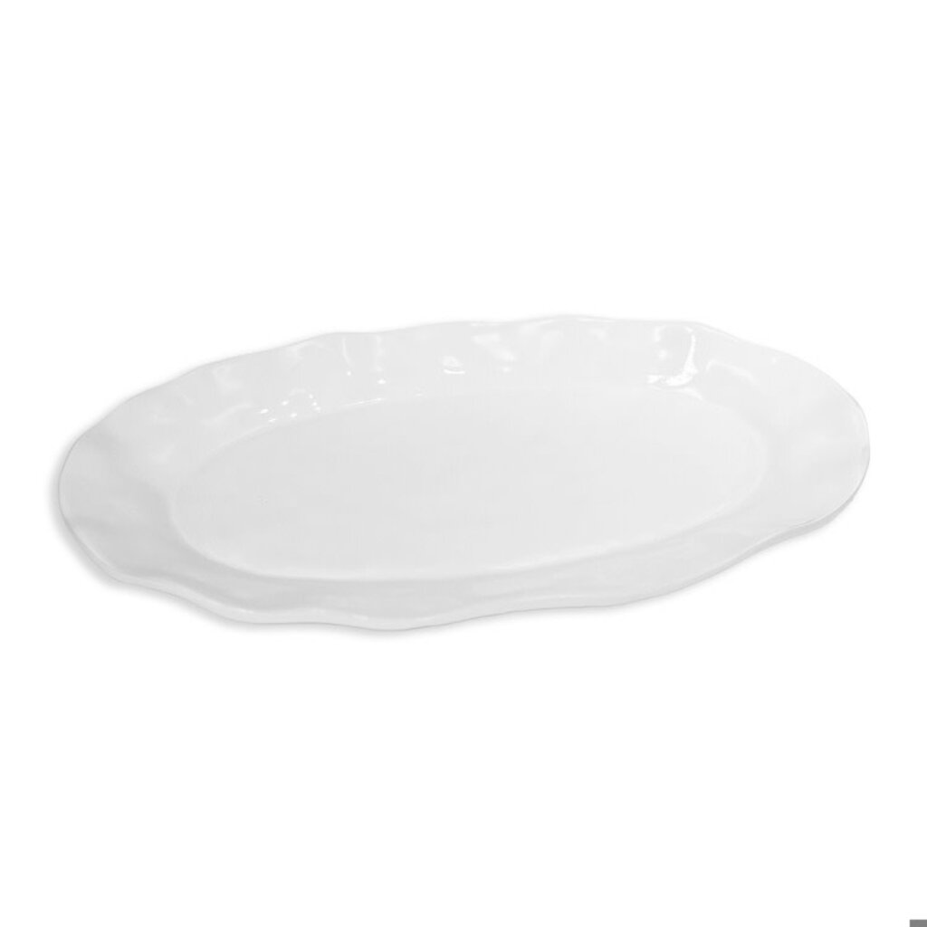 Beatriz Ball VIDA Nube Large Oval Platter (White)
