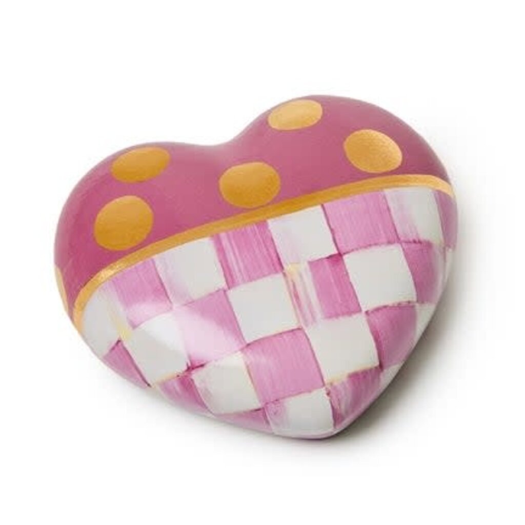 Pink Dotty Heart - Decor