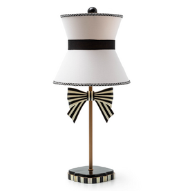 Mackenzie-Childs pretty as a bow table lamp