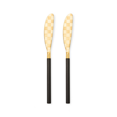 Mackenzie-Childs black spreader set