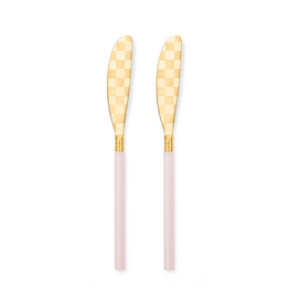 Mackenzie-Childs rosy spreader set