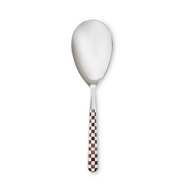 Mackenzie-Childs courtly check bistro serving spoon
