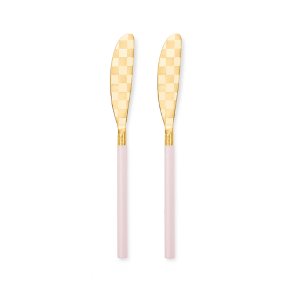 Mackenzie-Childs rosy spreader set