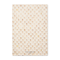 Mackenzie-Childs mocha check dish towel