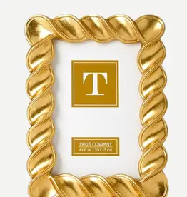 Twist Gold Leaf 4 x 6 Frame A