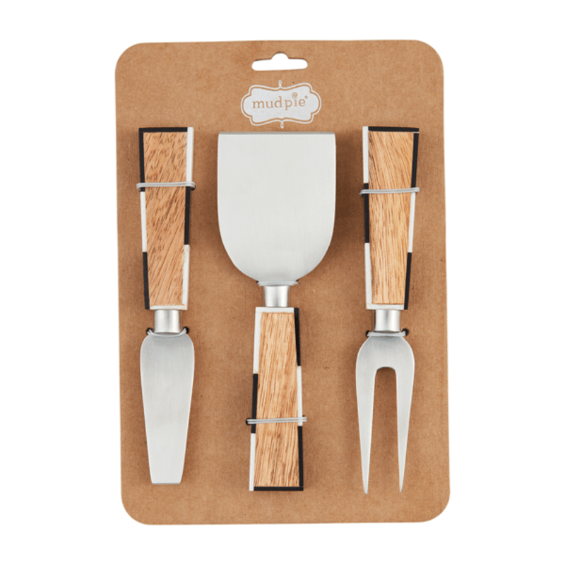 Checkered Utensil Set