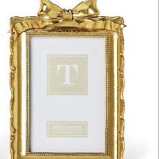 Gold Frame with Accent Bow 5 x 7