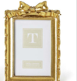 Gold Frame with Accent Bow 5 x 7